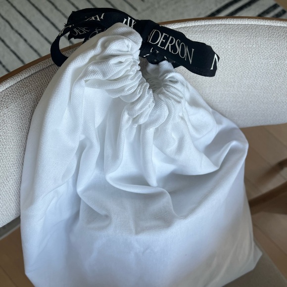 JW ANDERSON Small Chain Hobo - Leather Shoulder Bag - Picture 7 of 7